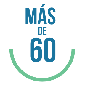 Más de 60